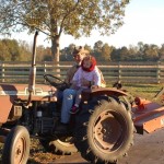 Piper Grandpa on MF Tractor